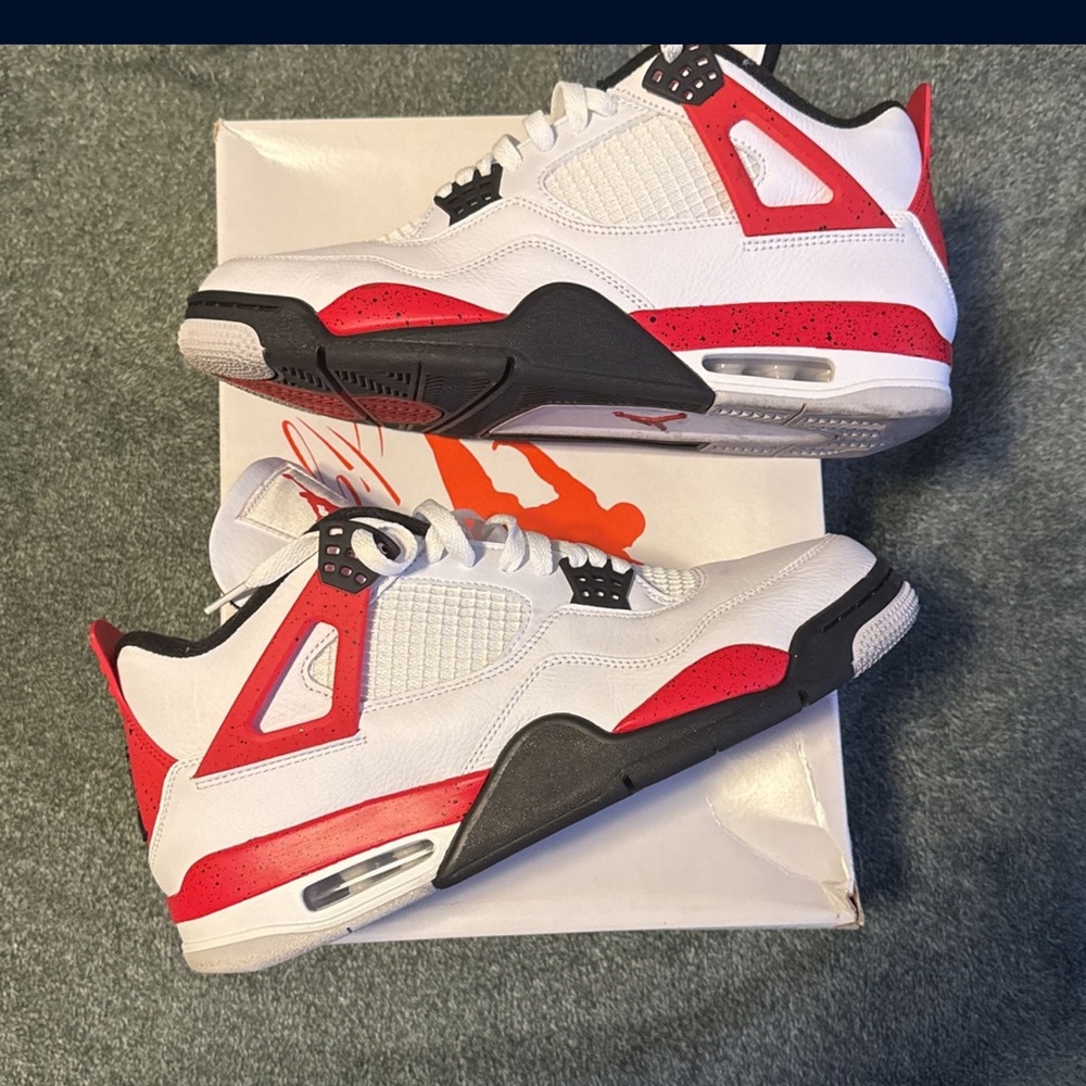 Jordan 4 red cements - Picture 1 of 3